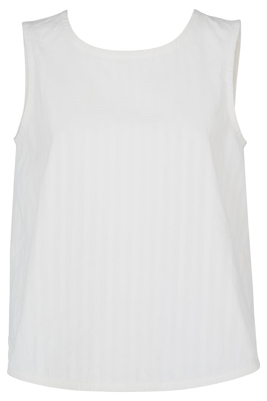 People Tree Fair Trade, Ethical & Sustainable Tavi Top in Eco white 100% Organic Cotton